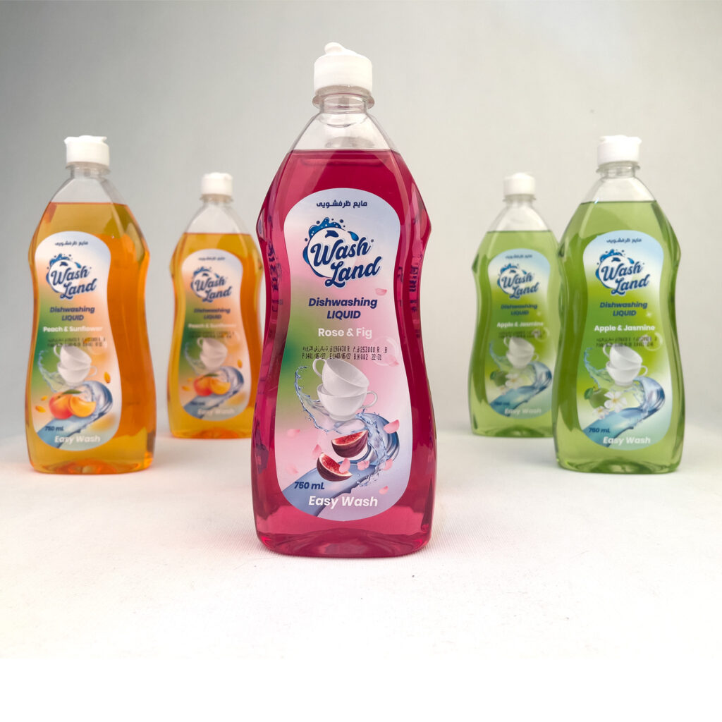 طراحی بسته بندی مایع ظرفشویی