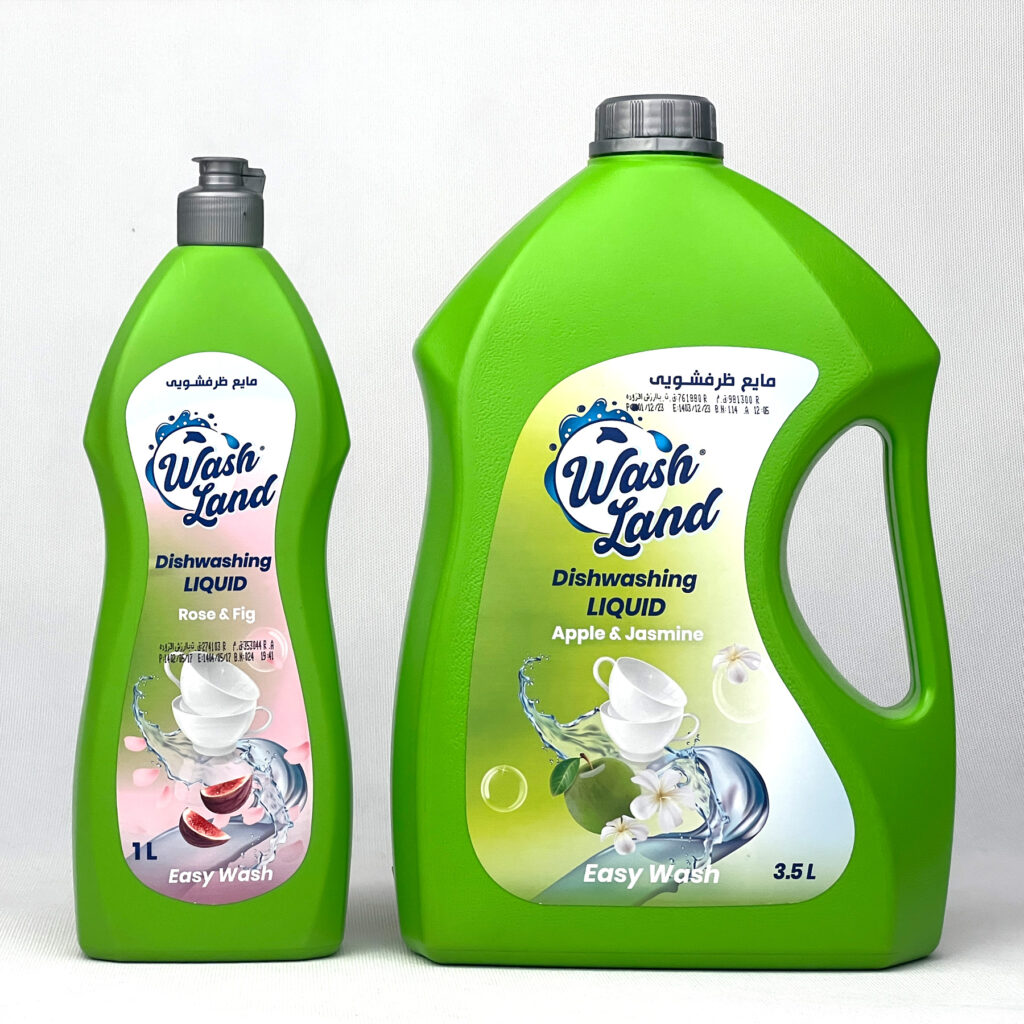 طراحی ظروف بسته بندی و لیبل محصولات شوینده بهداشتی