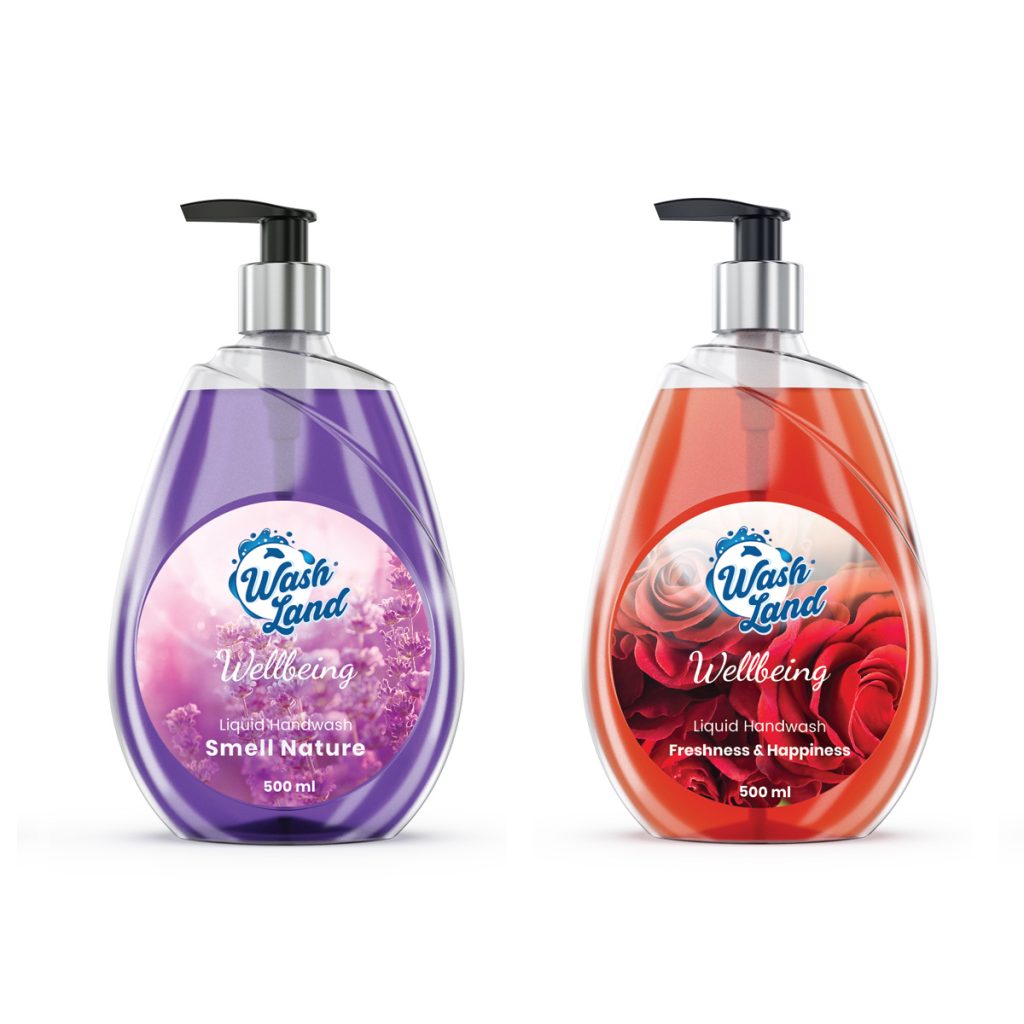 Packaging Design for Handwashing packaging
