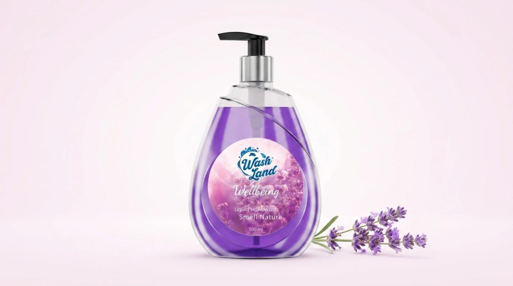 Packaging design for washlands products