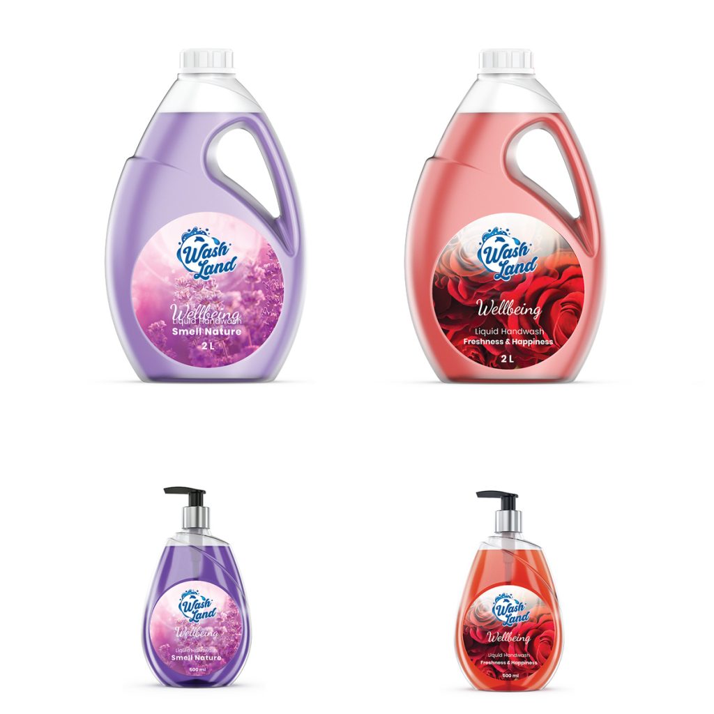 Cosmetic and Cleaning Product Packaging Design
