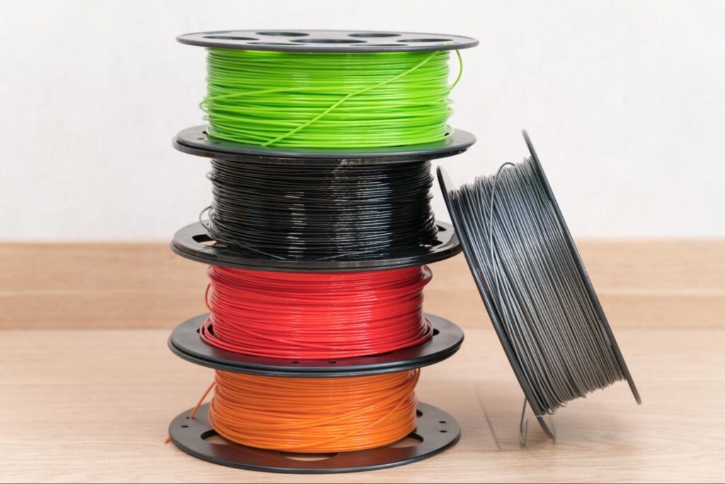 Choosing the Best Filament A Guide to FDM 3D Printing Materials پرینت سهبعدی؛ از ایده تا تولید FDM material for print