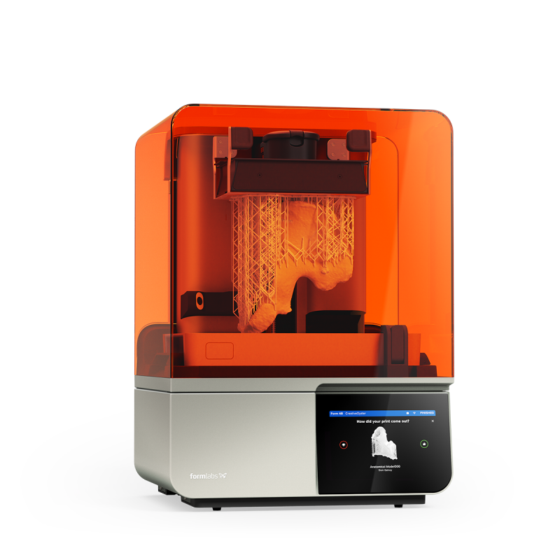 formlabs f4 persp cover closed med light ik 240321 پرینت سهبعدی؛ از ایده تا تولید پرینترهای حرفهای Formlabs (سری Form 3 / 4)